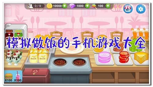 一款做饭的游戏
