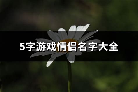 手游情侣网名大全 手游情侣网名大全