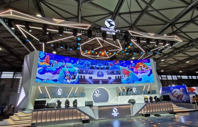 chinajoy2021如期开幕20余款新游亮相腾讯游戏展区