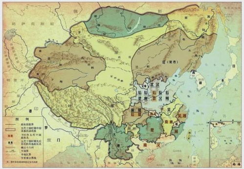 朝代版图变化动态图